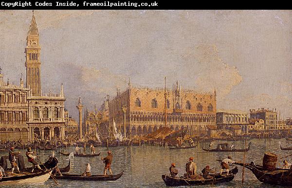 antonio canaletto View of the Ducal Palace in Venice